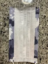 Mascarilla desechable no tejida de 3 capas, máscara de camuflaje para la boca, 10/50/100 Uds.
