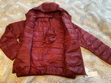 Chaqueta ultraligera con capucha de plumón de pato blanco para mujer, abrigo cálido de manga larga, Parka para mujer, prendas de vestir portátiles sólidas, Invierno 90%