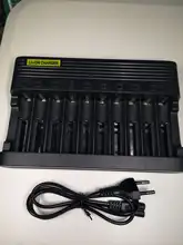 Battery-Charger 22650 26700 Li-Ion 14500 VOXLINK 18650 EU 10slots