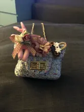 Mini bolso de mano para niña, bolsa de mensajero de perlas de princesa para niña, bolso cruzado de princesa, bolso de mano, 2021