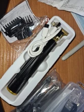 Cortadora de pelo eléctrica recargable T9 para hombre, afeitadora profesional sin cable, Máquina para cortar cabello de peluquero