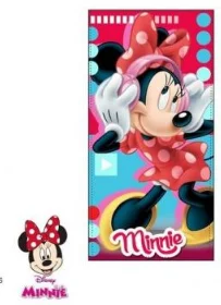 

MINNIE DISNEY beach towel with 83% COTTON 70X140CM 2MODELO