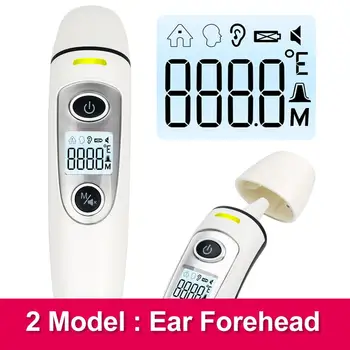 

Digital Infrared Thermometers Forehead and Ear Contactless Baby Adult Fever Thermometers for Human Body Ear Thermometers