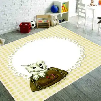 

Fancy Dog Patterned Carpet ,Non Slip Floor Carpet,Teen's Carpet,Turkish Rug