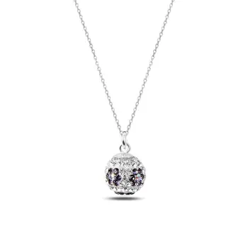 

Angemiel 925 Silver Zircon Stone Necklace