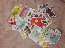 50 Uds de dibujos animados Solar opuestos temporada pegatinas monopatín DIY teléfono guitarra portátil equipaje clásico Graffiti Cool etiqueta juguete de niño