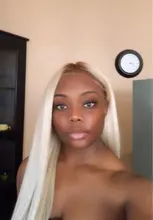 Pelucas de cabello humano Rubio degradado para mujer, pelo liso 4T613 brasileño Remy 613, peluca con malla frontal transparente, pelucas de encaje prearrancadas