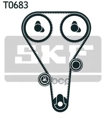 Комплект Ремня Грм Ford Usa/ Mazda Probe/ 323 F/ 323 S/ 626/ Mpv/ Mx-6/ Premacy 91-05 Skf арт. VKMA94010