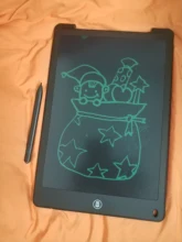 Tableta de escritura LCD ultrafina de 12 pulgadas, tablero electrónico de dibujo Digital colorido, Mini libreta portátil para niños y adultos