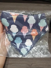 100% de bebé de algodón orgánico de baberos Bandana bebé Baberos alimentación Baberos para babeando y dentición suave y absorbente babero Unisex bebé Baberos