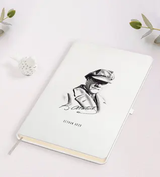 

Personalized Ataturk Themed White Notebook-17