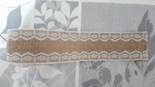 2M 2,5-5cm Cinta de arpillera de Yute Natural boda clasica campestre decoración de lazo de arpillera de yute rollo feliz suministros para fiesta de Navidad DIY