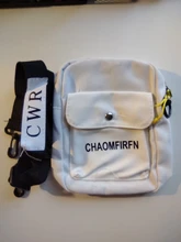 Bolso de hombro de Color puro para mujer, bandolera de lona con cremallera del bolso