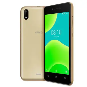 

Smartphone móvil wiko y50 gold - 5'/12.7cm - cámara 5mp/5mp - qc 1.3ghz - 16gb - 1gb ram - oreo go - dual sim - bat 2200mah +