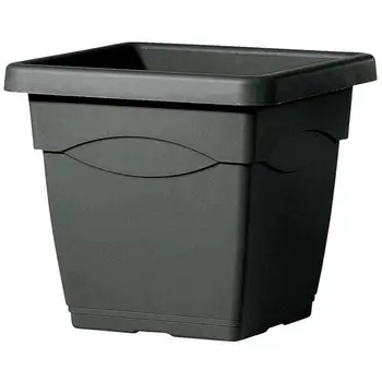 

Square pot DEROMA Circéo-45x45 x H 40 cm - 42.7 L-anthracite Gray