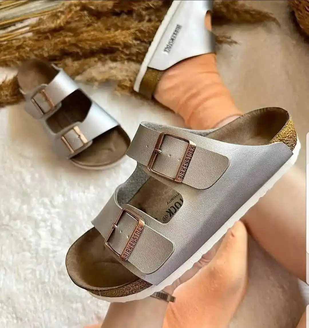 

2022 Fashion Women Gray Summer Slippers