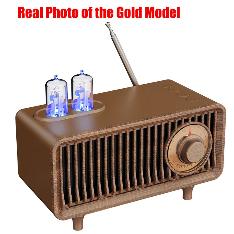 レトロウッドラジオ,ワイヤレス,Bluetooth,スピーカー,サブウーファー
