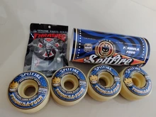 Spitfire-ruedas originales para monopatín, 52mm, 101, 53mm, 54mm, 99, para monopatín