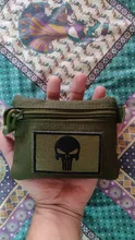 EDC Molle-Cartera portátil para viaje, acampar o senderismo, billetera impermeable con cierre, de estilo militar a la cintura