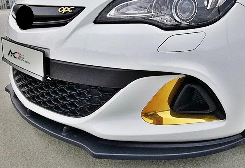 

Макс. дизайн переднего бампера для Opel Astra J OPC автомобильные аксессуары сплиттер спойлер диффузор Автомобильная Настройка боковых крыльев