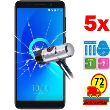 

5x Protectors Screen Tempered Glass for for ALCATEL 3X 2018 (Not Full SEE INFO) KIT