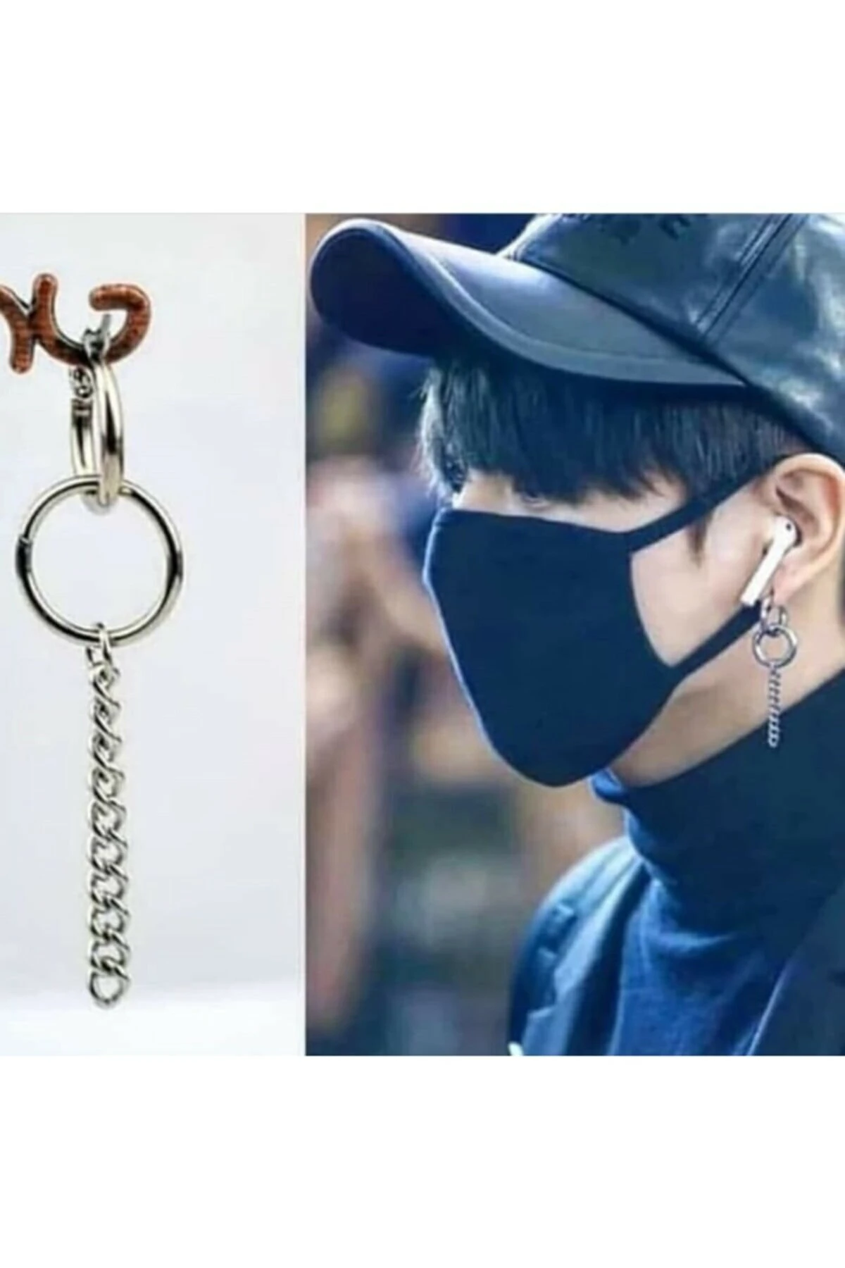 coreanos Jungkook 3|Pendientes con de -