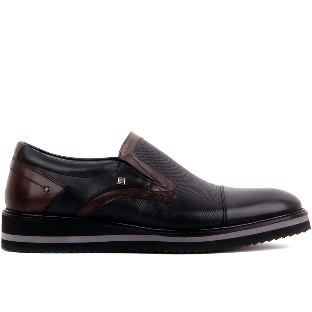 

Fosco- Genuine Leather 2020 Men Shoes Dress Shoe Black Tobacco Men's Footwear Size 39-45 Made in Turkey