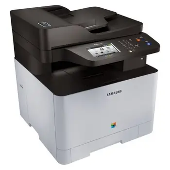 

Multifunction samsung wifi with faxing color laser xpress sl-c1860fw - 19/18ppm - adf - scan 1200ppp - lan - usb - toner
