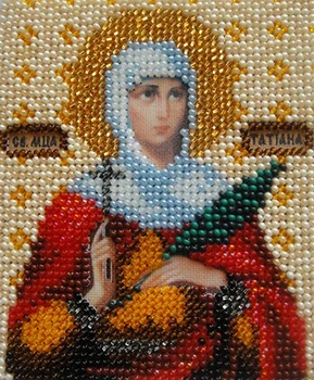 

B-1029 set for embroidery with beads "" icon "Holy Martyr Tatiana", 11*9 cm