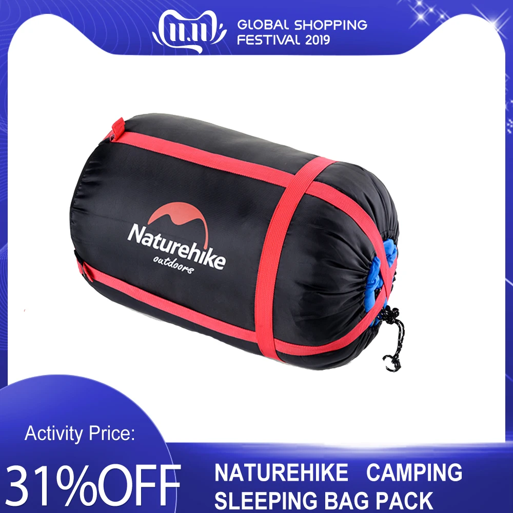 NatureHike 2017 новое поступление Многофункциональный Спорт на открытом воздухе альпинистский походный спальный мешок пакет компрессионные