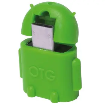 

MicroB USB 2.0 OTG cable adapter M/F for Smartphone/Tablet Green