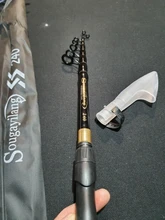 Fishing-Rods Telescopic Carbon-Fiber-Material Ultralight-Weight Spinning Portable Sougayilang