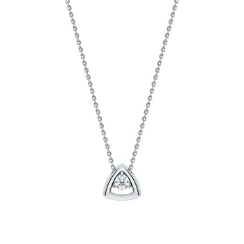 

Silver necklace with cubic zirconia sunlight sample 925