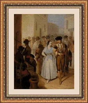 

CROSS STITCH KIT PANDATHREAD GREAT PAINTERS 32612