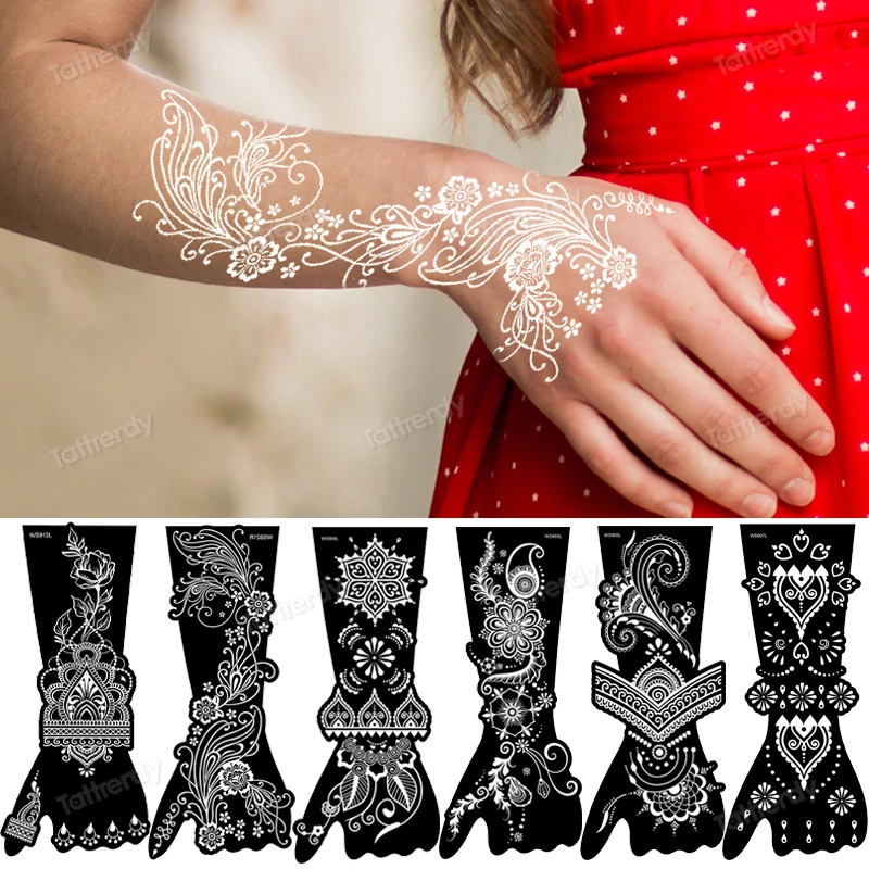 6ピース セットヘナmehendiインド結婚式の花嫁の手のための美容絵画白黒ヘナタトゥーテンプレート曼荼羅 Aliexpress 美容 健康 6ピース セットヘナmehendiインド結婚式の花嫁の手のための美容絵画白黒ヘナタトゥーテンプレート曼荼羅 Aliexpress 美容 健康