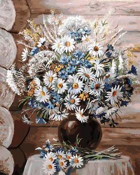 

Summer walks, painting-coloring by numbers Snow White 173-AB