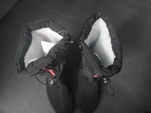 Botas de nieve para mujer, botines gruesos de felpa, impermeables, antideslizantes, hasta el muslo, a la moda, cálidos, 2021