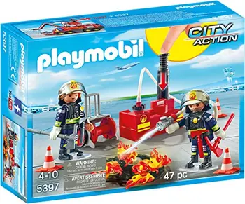 

PLAYMOBIL-Fire Brigade (5397), multi-colored