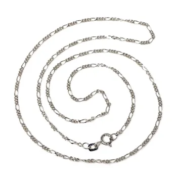 

Chain 925 sterling silver m 45cm. Alternate 3x1 unisex closure reasa