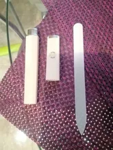 BIUTEE-lima de uñas de cristal con estuche, herramientas de puntas de manicura profesional, pedicura, manicura, dedos de los pies