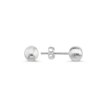 

Angemiel 925 Silver 6mm Broseli Ball Earrings