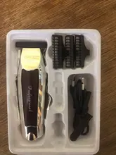 Cortadora de pelo profesional para hombres, maquinilla eléctrica para cortar el pelo, Barba, juego de corte de cabello, máquina rotativa de detalles de forro de bordes