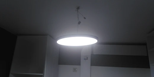 20 אינץ' תקרת חדר שינה דקה במיוחד מנורות תקרה LED מנורות חדר אורות סקירת תמונה