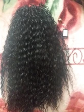 Blice-coleta de pelo rizado Afro sintético, extensiones de coleta con cordón de 18 pulgadas, dos peines de plástico
