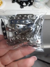 Clip de broche Chapado en 20 piezas, 20, 25 y 32mm, Base de bloqueo de seguridad en blanco, Base del broche para DIY, fabricación de joyas, accesorios de ropa al por mayor