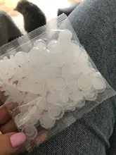 Vasos para pestañas postizas, florecimiento rápido, florecimiento solar, taza de pegamento, ventilador para pestañas, herramientas de maquillaje, 100/200 Uds.