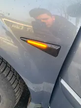 Car Side Marker Turn Signal Indicator LED Dynamic Lights For Renault Megane MK2 CC Espace