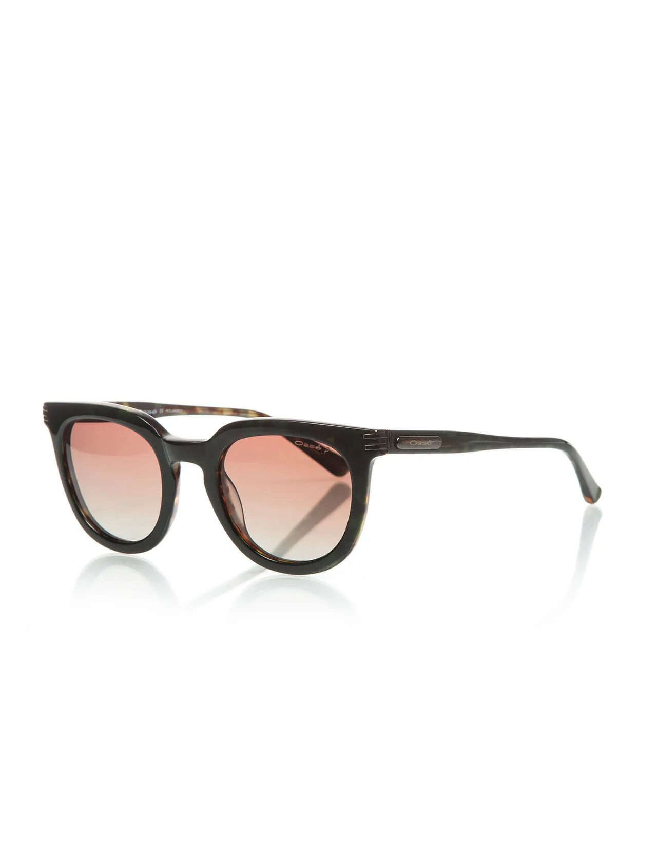 

Unisex sunglasses os 2017 04 bone black organic square square 49-23-140 osse