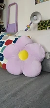 Encantadora 40cm coloridos flor almohada de felpa de juguete de dibujo de planta de silla para muñecas cojín sofá niños amantes regalos de cumpleaños