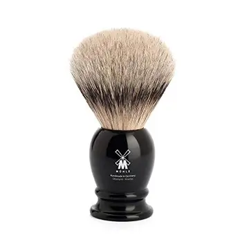 

Brush shaving Mühle badger Tip Silver Black L
